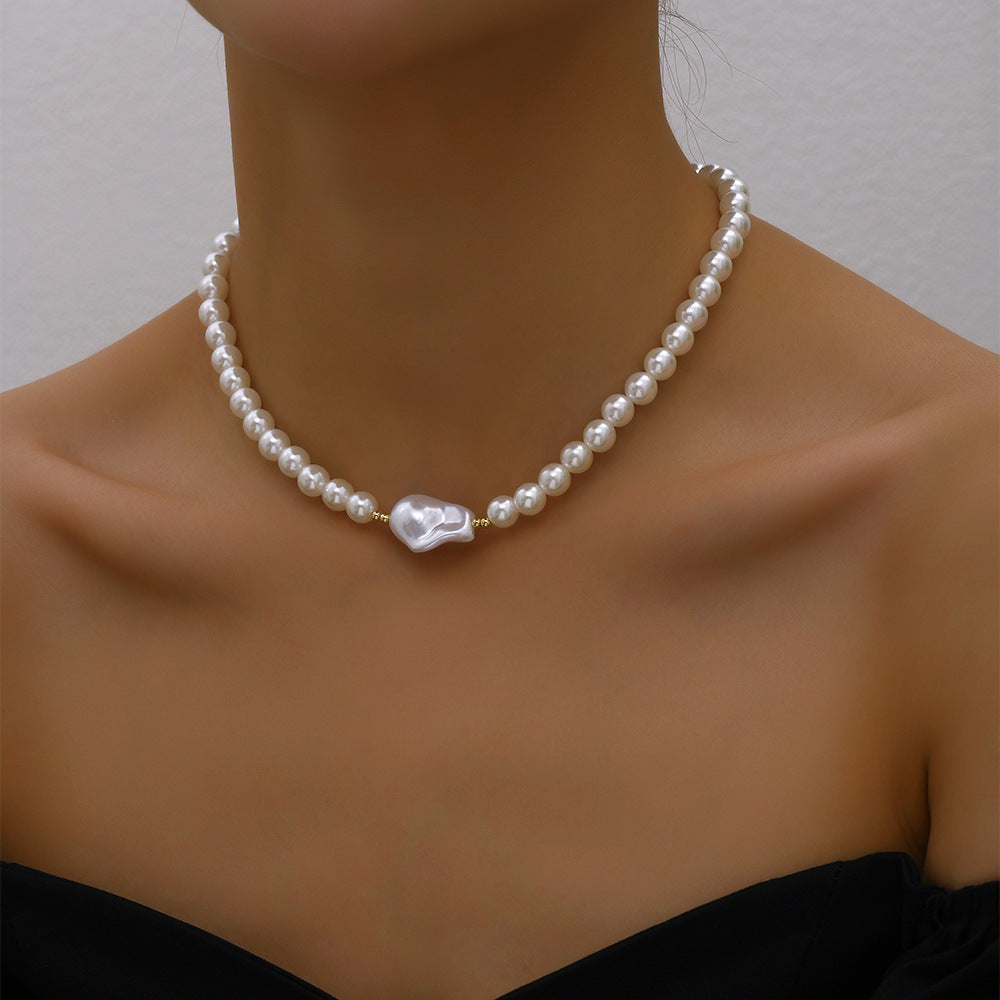 Trend Elegant Jewelry Wedding Big Pearl Necklace For Womenim